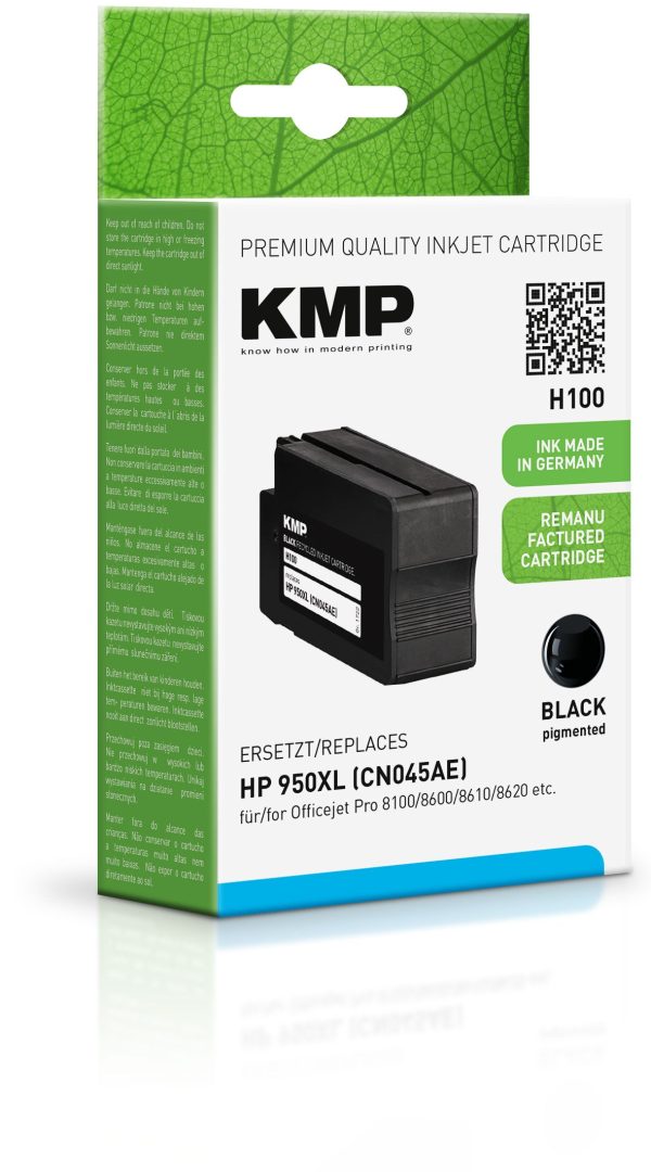 HP KMP H100 950XL schwarz 80ml CN045AE Jetzt online