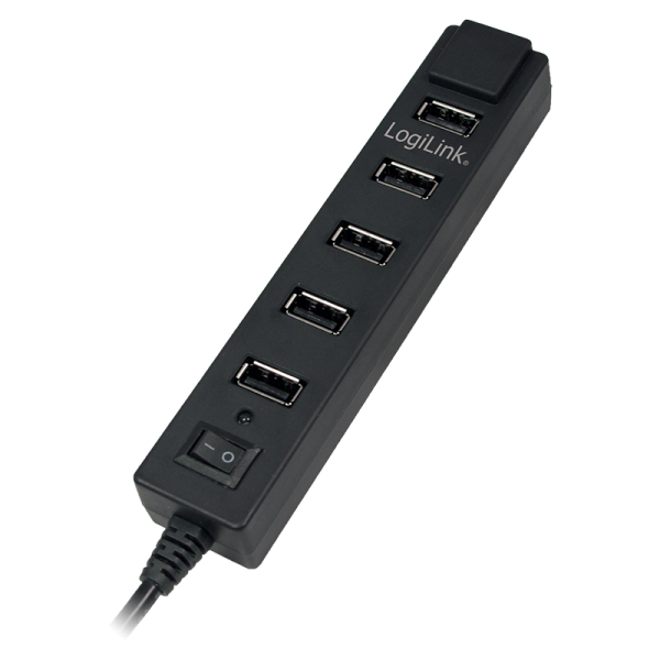 USB-Hub 2.0, 7 Port inkl. Netzteil(3.5A) Schn?ppchen