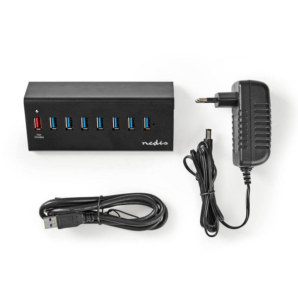 USB 3.0 Hub 8-fach QC3.0 inkl.NT Jetzt online – Bild 3