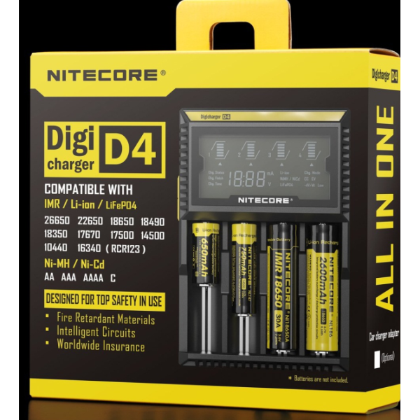 Ladegerät NiteCore D4EU Li-ion, Ni-MH... Online-Verkauf – Bild 3