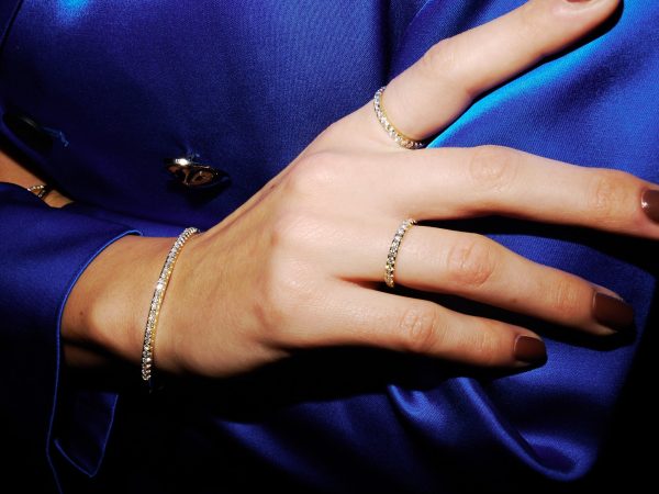 Voll-Memoire Diamant Ring - 0,50 ct - Weißgold Schn?ppchen – Bild 3