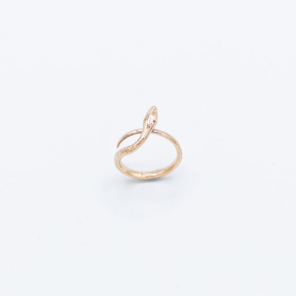 Vintage Schlangen Ring - Gelbgold Zu verkaufen – Bild 3
