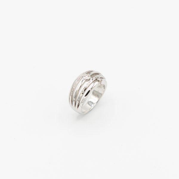 Vintage Diamond Ring - 0,16 ct. - Weißgold Online