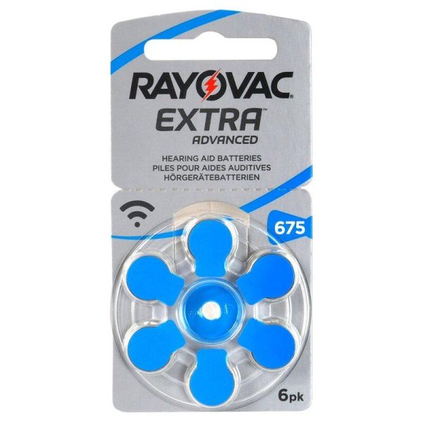 Hörgerätebatterie Nr. 675 | 6er Pack | Rayovac Jetzt online