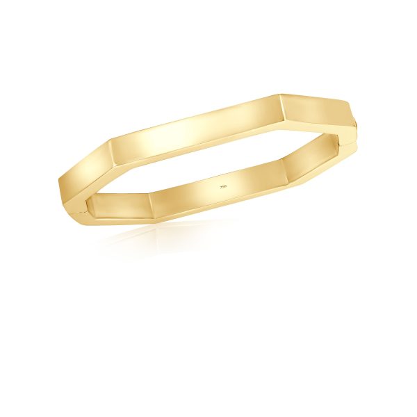 Chunky Edge Bracelet - Gelbgold Online-Schn?ppchen