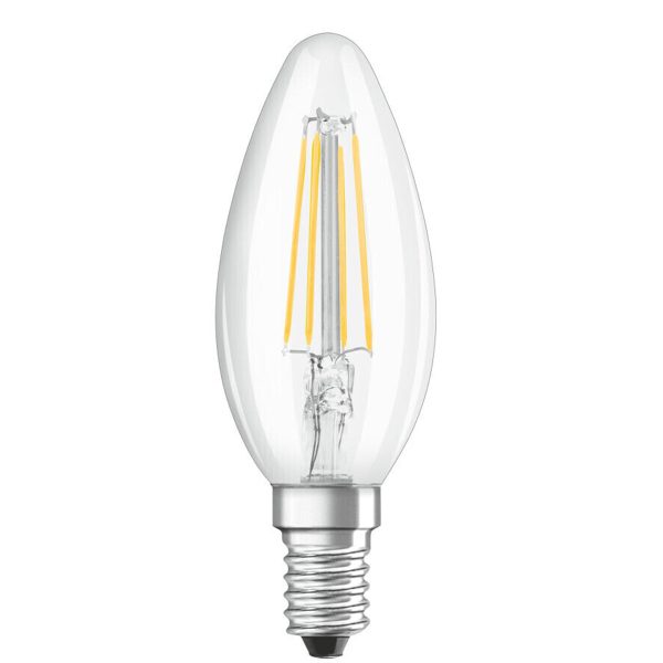 LED-E14 4W 470lm Kerze Filament 4000K Mode