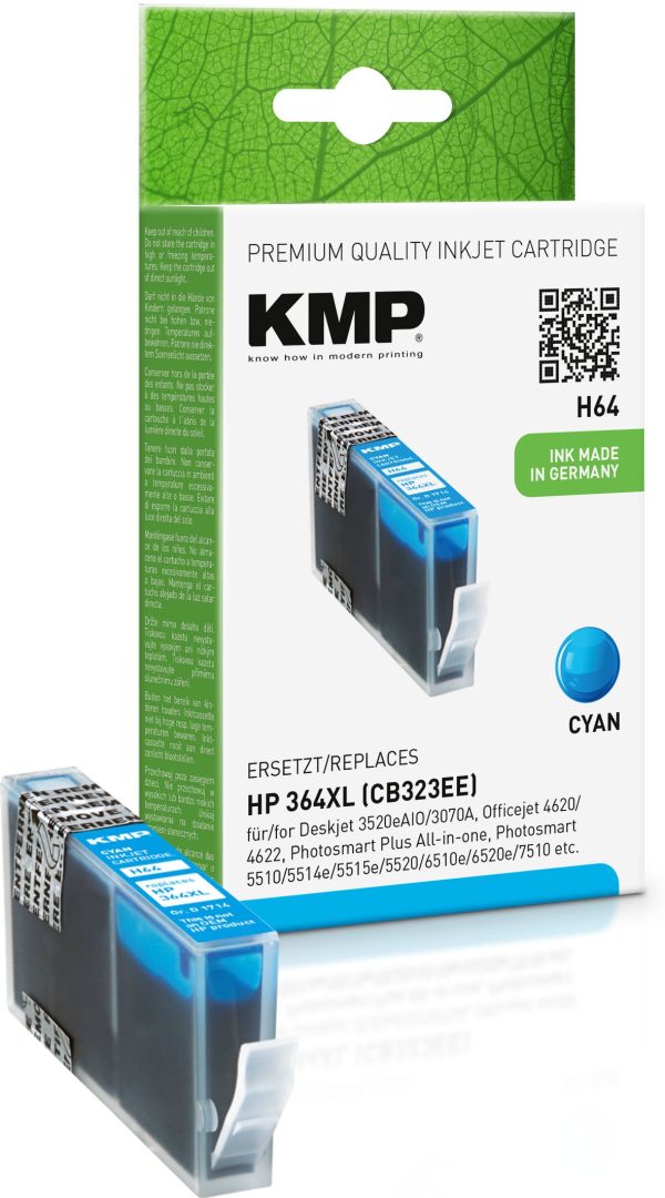 HP KMP H64 364XL cyan, 13ml Online – Bild 3