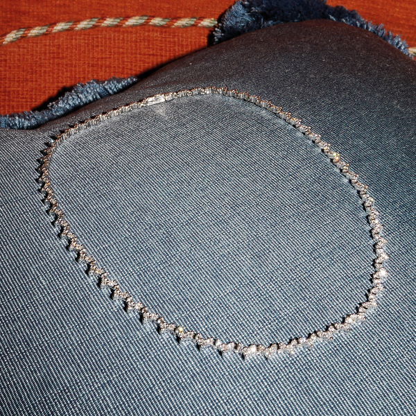 Spiky Diamant Collier - Weißgold Online-Verkauf – Bild 3