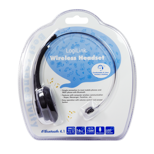 Headset Bluetooth Mono, LogiLink Im Angebot – Bild 3