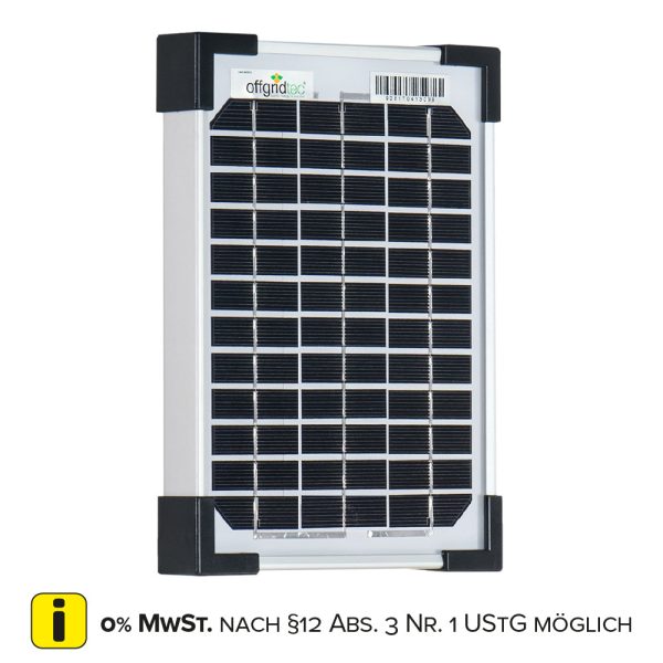 Solar Panel 12V 5W Mode