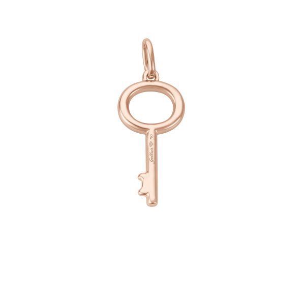 Key Diamond Anhänger - Roségold Mode – Bild 2