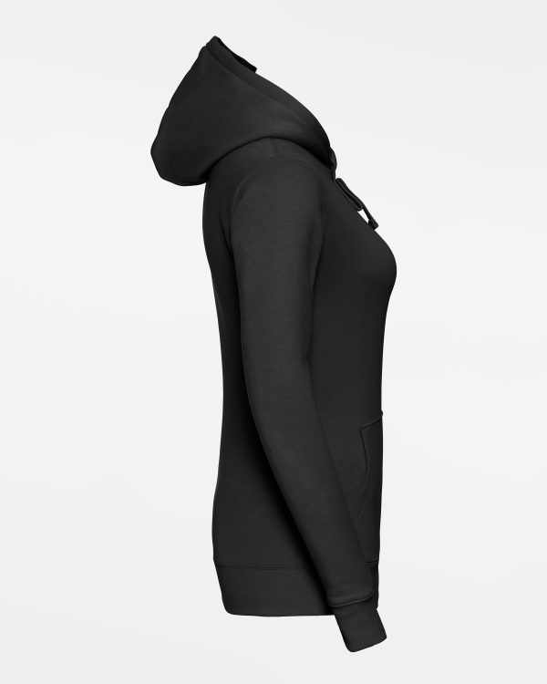 Russell Ladies Premium Heavy Hoodie  Wolfsburg Blackbirds , Script, schwarz Verkauf – Bild 3