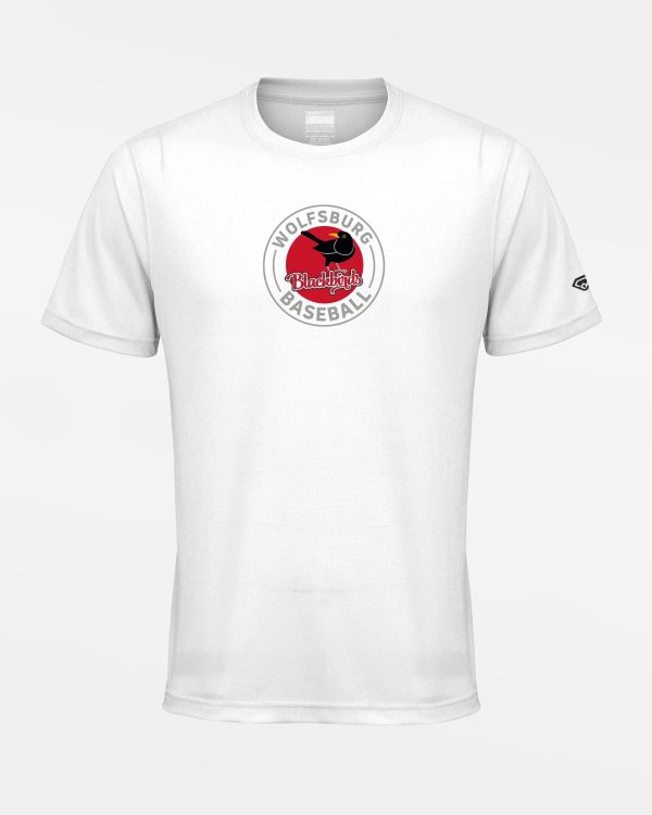 Diamond Pride Basic Functional T-Shirt  Wolfsburg Blackbirds , Crest, weiss Verkauf