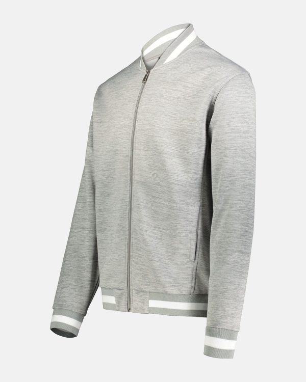 Holloway V-Street Full Zip Jacket, heather grau Online
