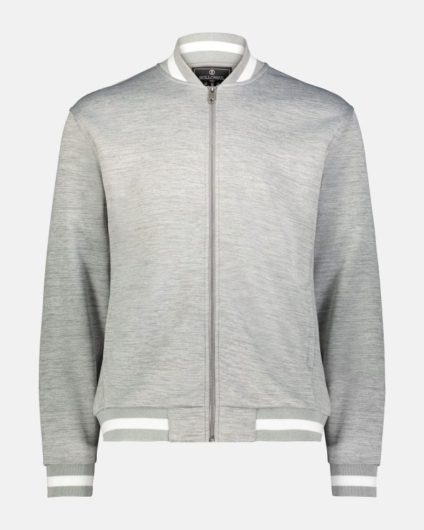 Holloway V-Street Full Zip Jacket, heather grau Online – Bild 5